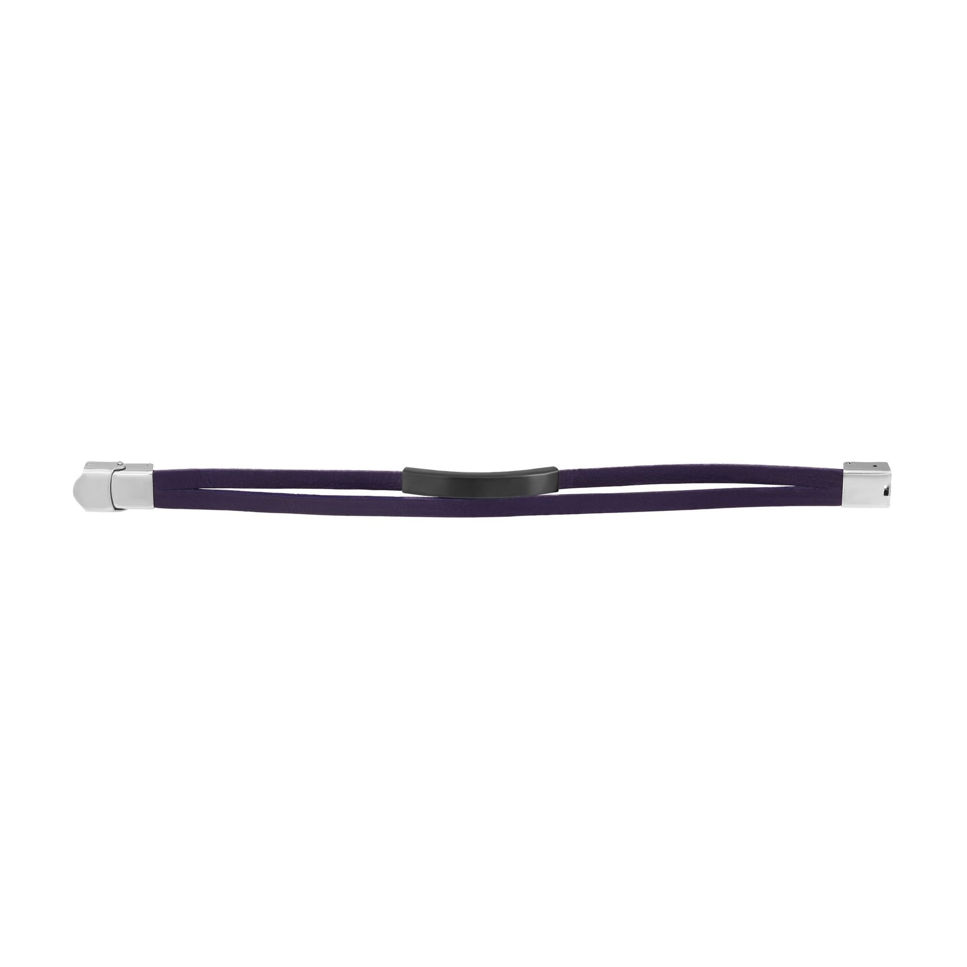 Damen Armband aus Leder 21 cm