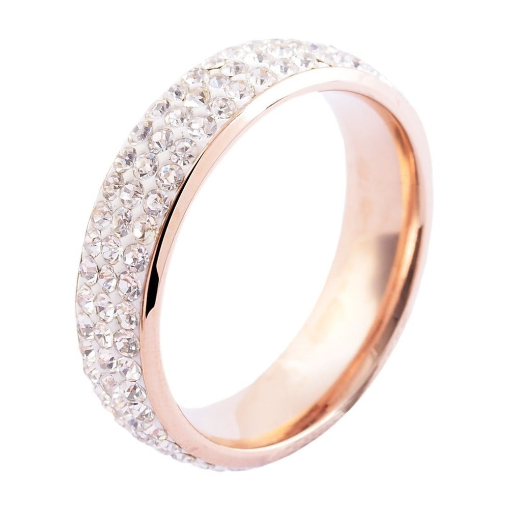 Damen Ring aus Edelstahl