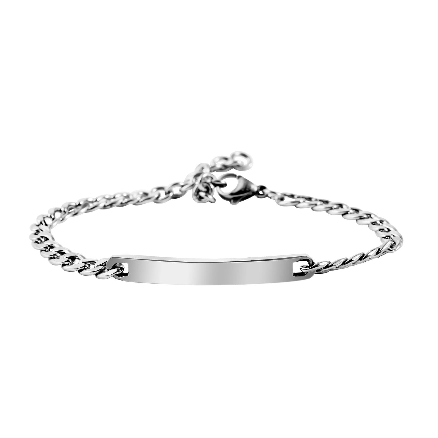 Unisex Armband – Panzerarmband aus Edelstahl 16 cm