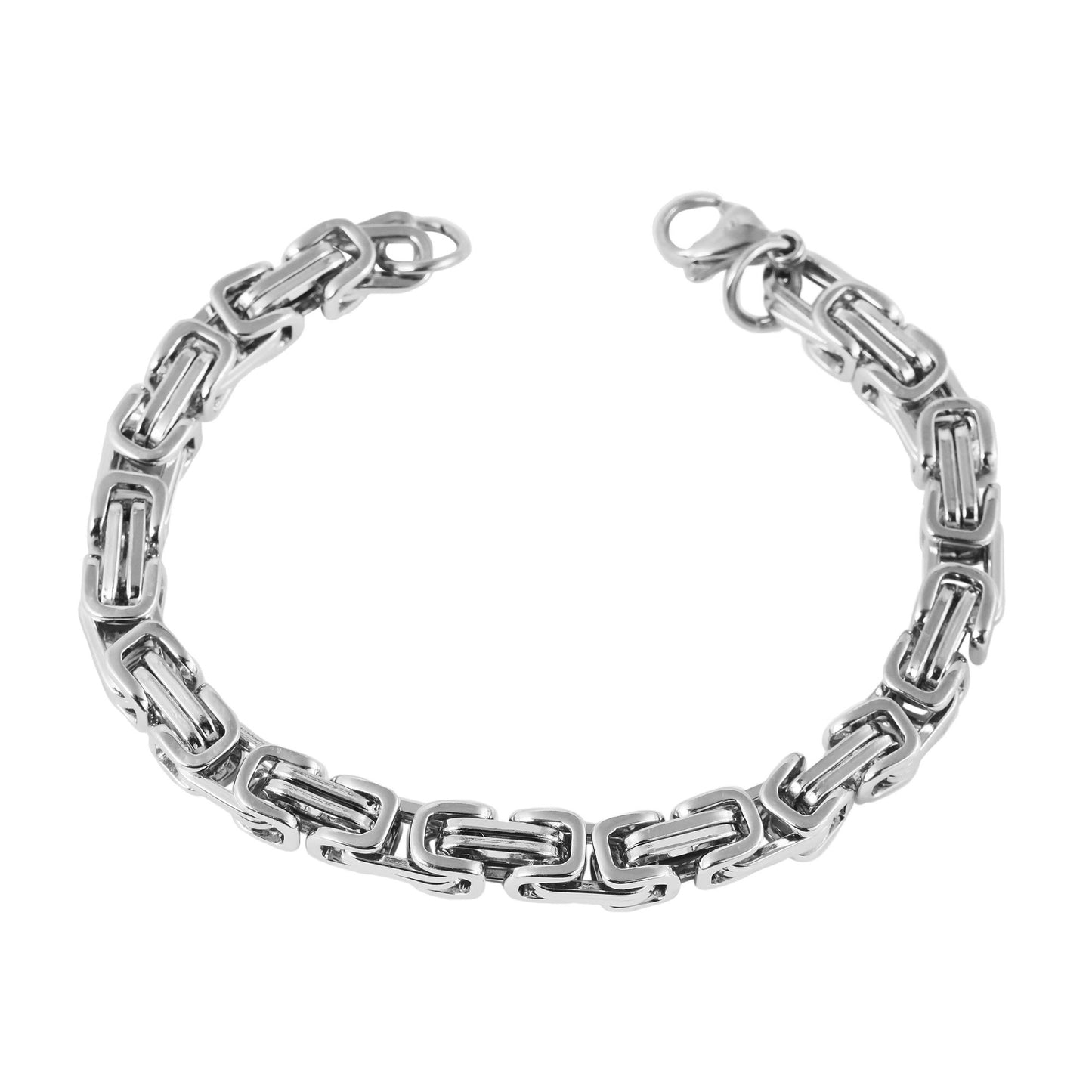 Unisex Armband – Gliederarmband aus Edelstahl 21 cm