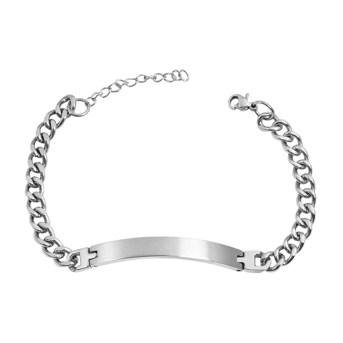 Unisex Armband – Panzerarmband aus Edelstahl 21 cm