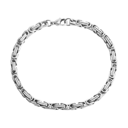 Unisex Armband aus Edelstahl 22 cm