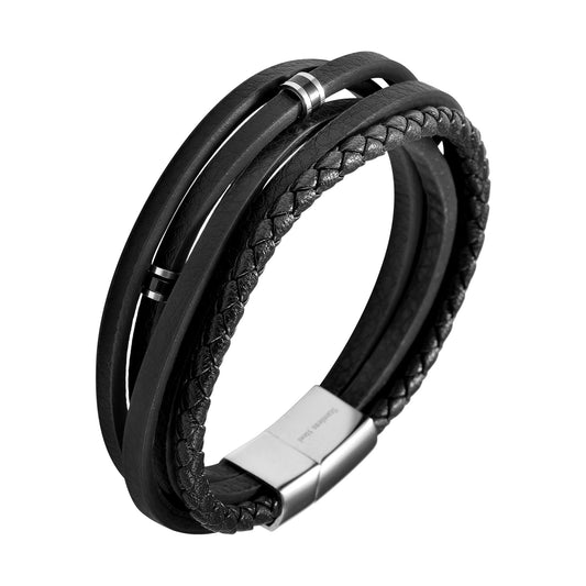 Unisex Armband – Lederarmband aus Leder 21 cm