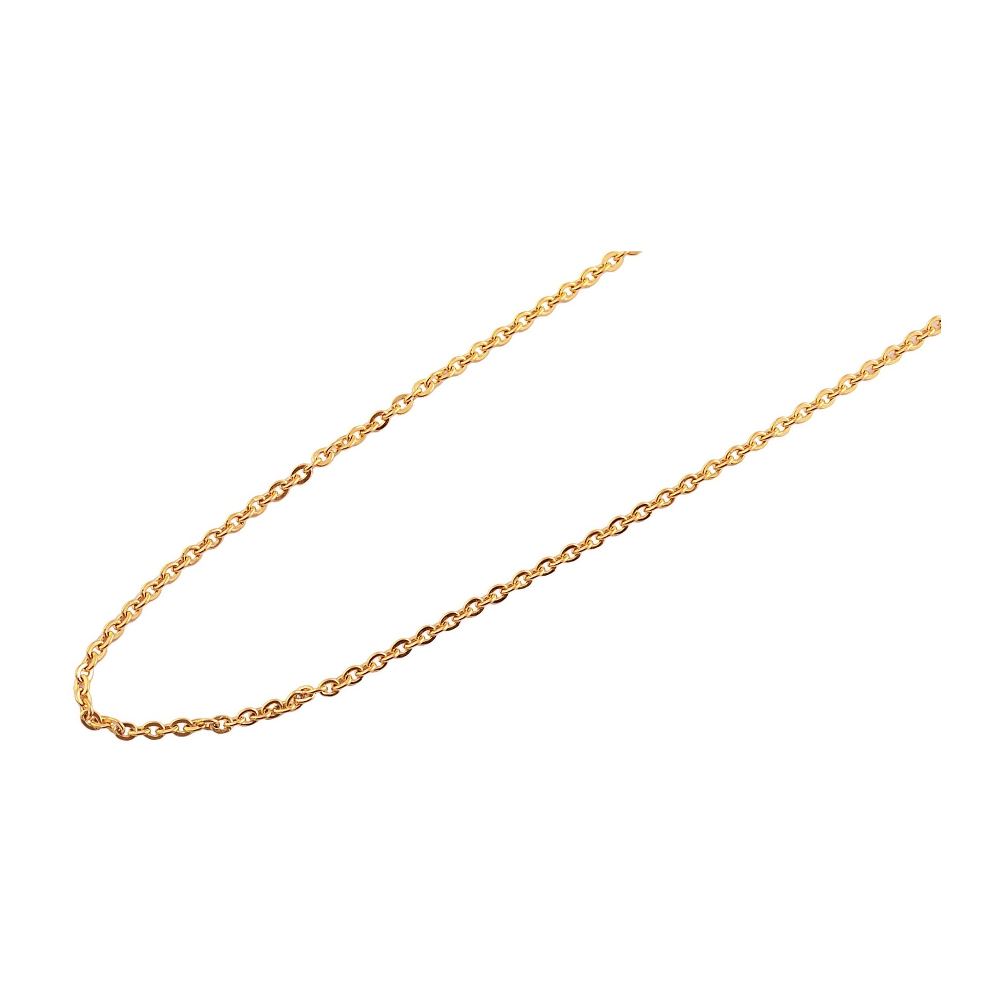 Unisex Halskette – Ankerkette aus Edelstahl 80 cm