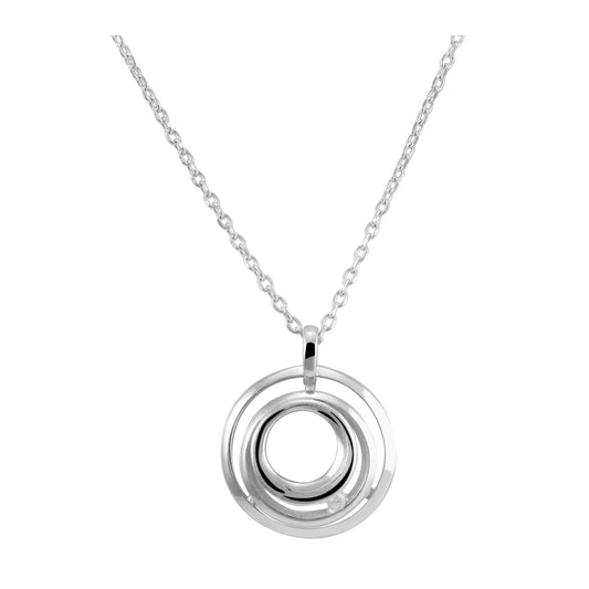 Damen Anhänger aus 925 Silber mit Zirkonia