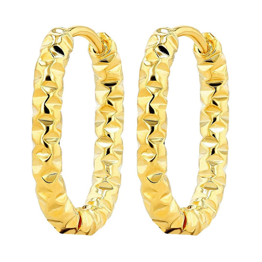 Damen Ohrringe – Creole aus Edelstahl