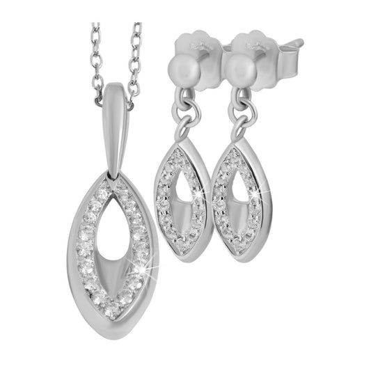 Damen Anhänger – Anhänger aus 925 Silber mit Zirkonia