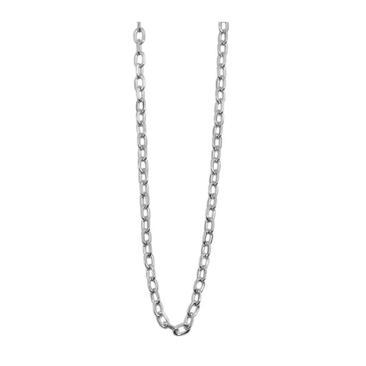 Unisex Halskette – Ankerkette aus 925 Silber 40+3