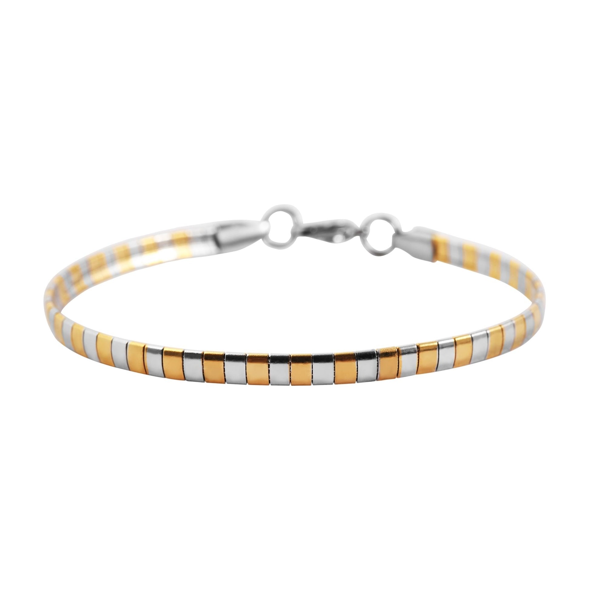 Damen Armband aus Edelstahl 21 cm