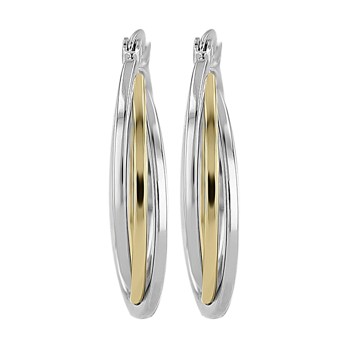 Damen Ohrringe – Creole aus Edelstahl