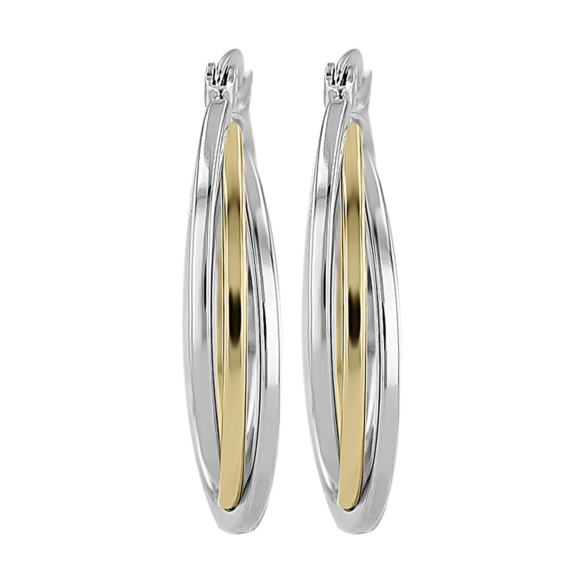 Damen Ohrringe – Creole aus Edelstahl