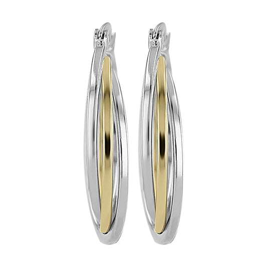 Damen Ohrringe – Creole aus Edelstahl