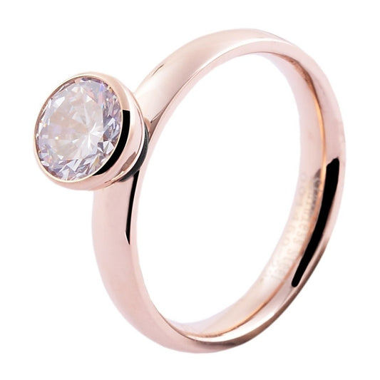 Damen Ring aus Edelstahl