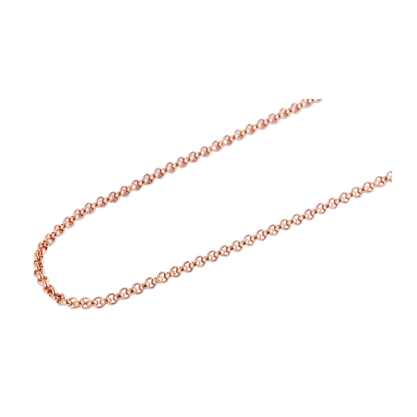 Unisex Halskette – Erbskette aus Edelstahl 55+5
