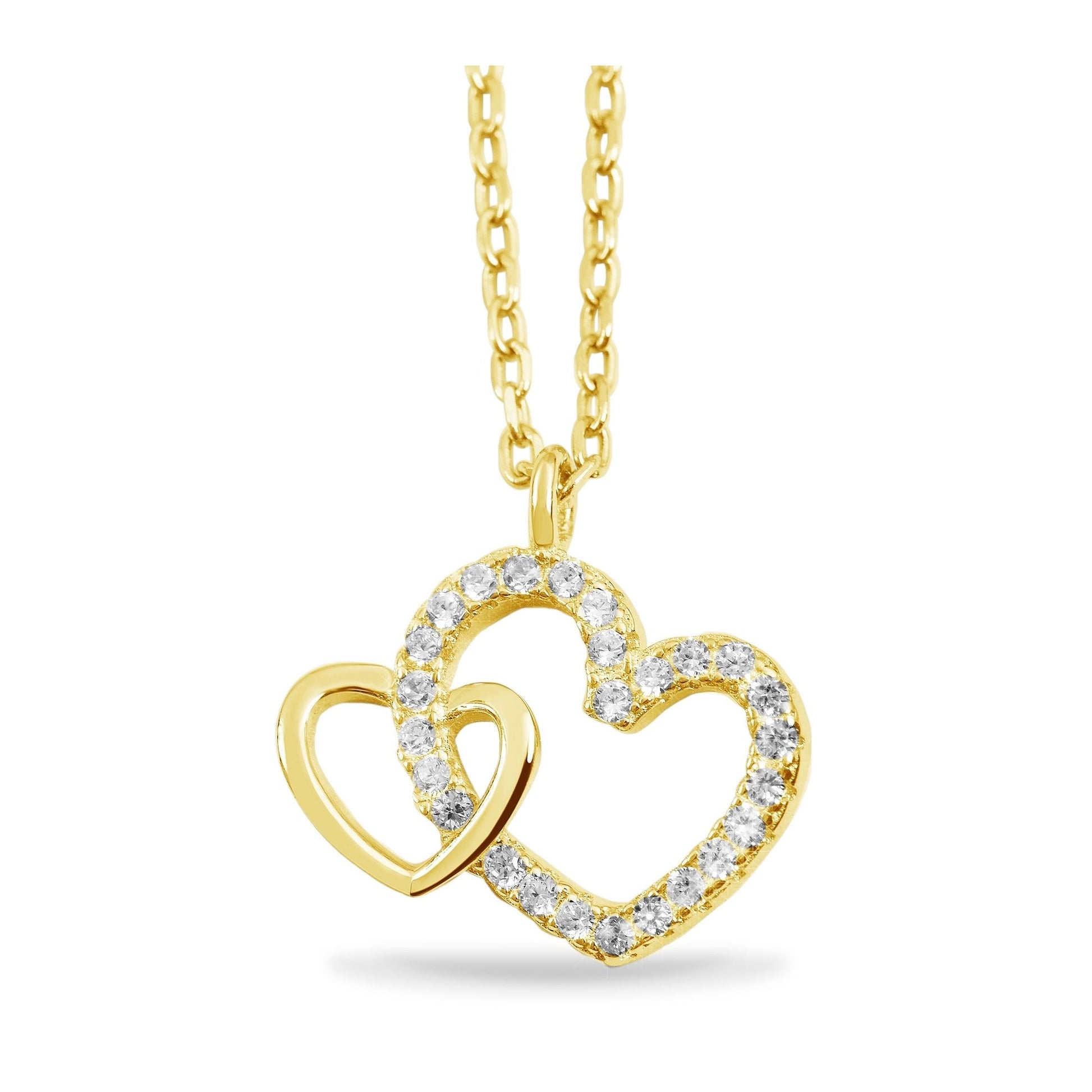 Damen Halskette mit Anhänger – Herz aus 925 Silber