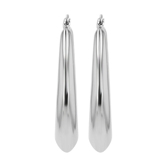 Damen Ohrringe – Creole aus Edelstahl