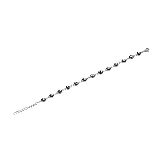 Damen Armband aus Edelstahl 18 cm