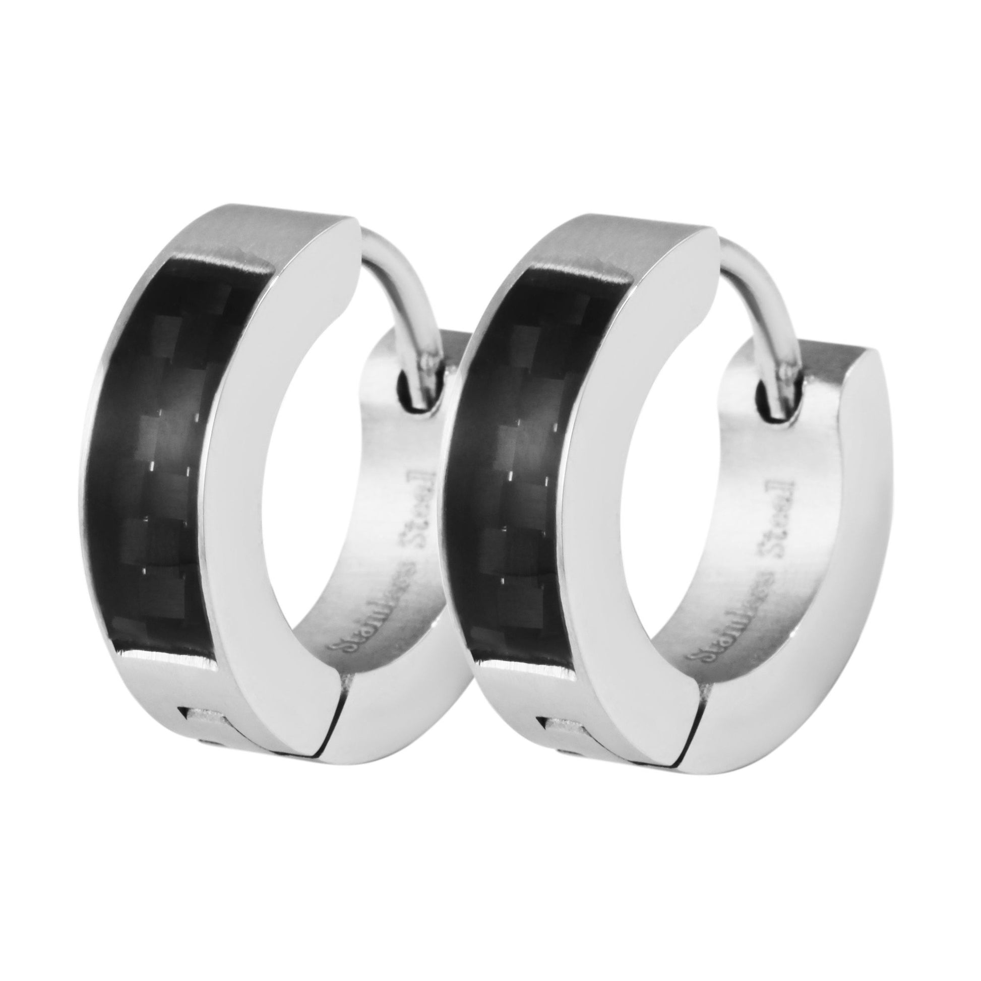 Unisex Ohrringe – Creole aus Edelstahl