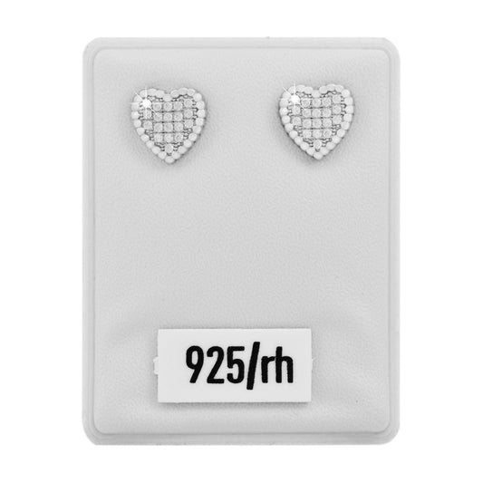 Damen Ohrringe – Ohrstecker aus 925 Silber mit Zirkonia