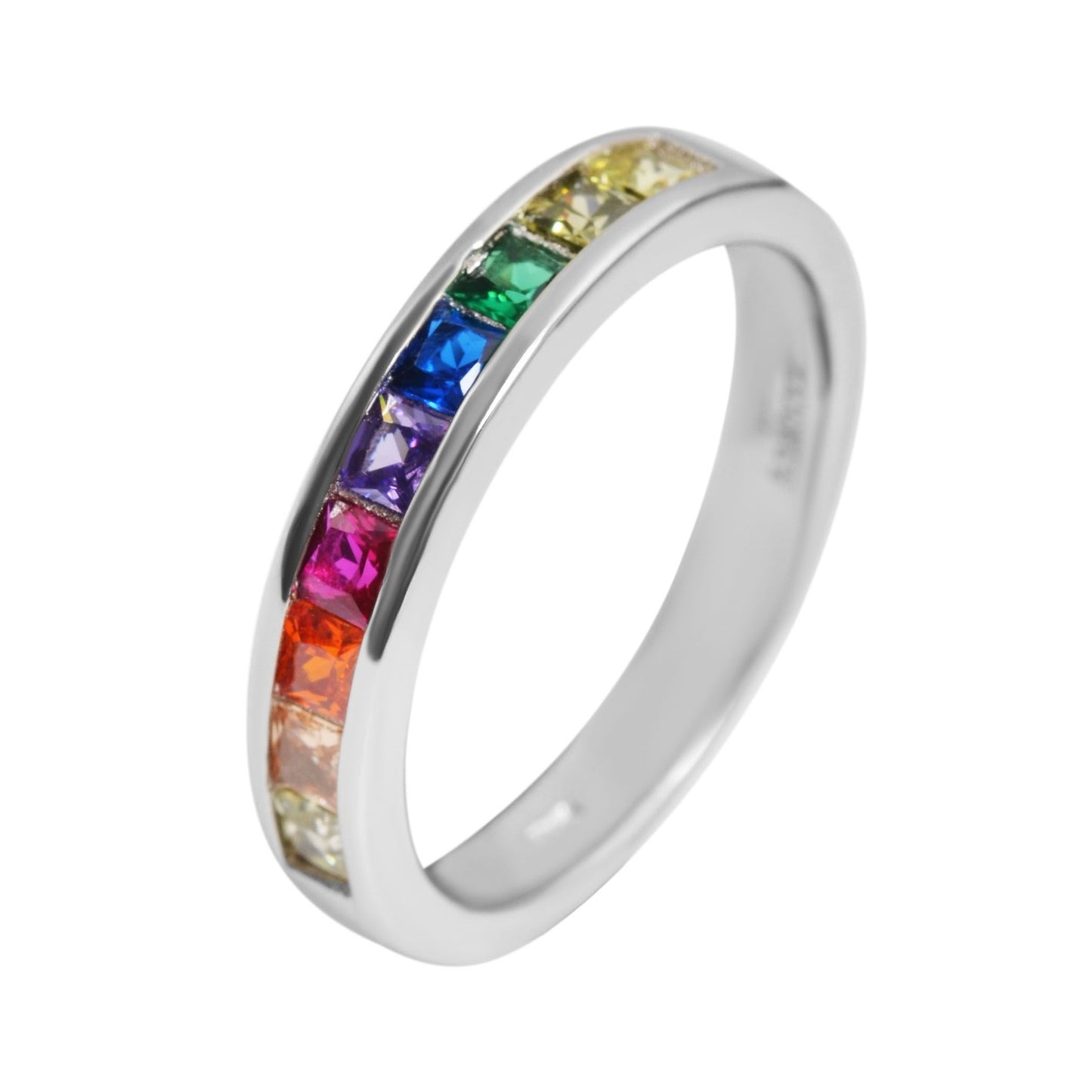 Damen Ring aus 925 Silber mit Zirkonia