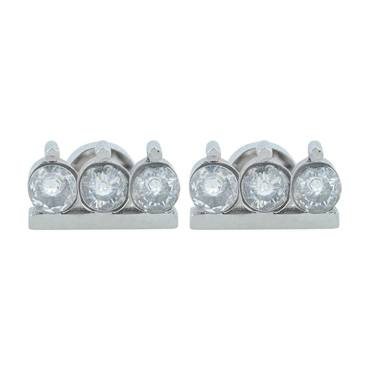 Damen Ohrringe – Ohrstecker aus Edelstahl mit Zirkonia