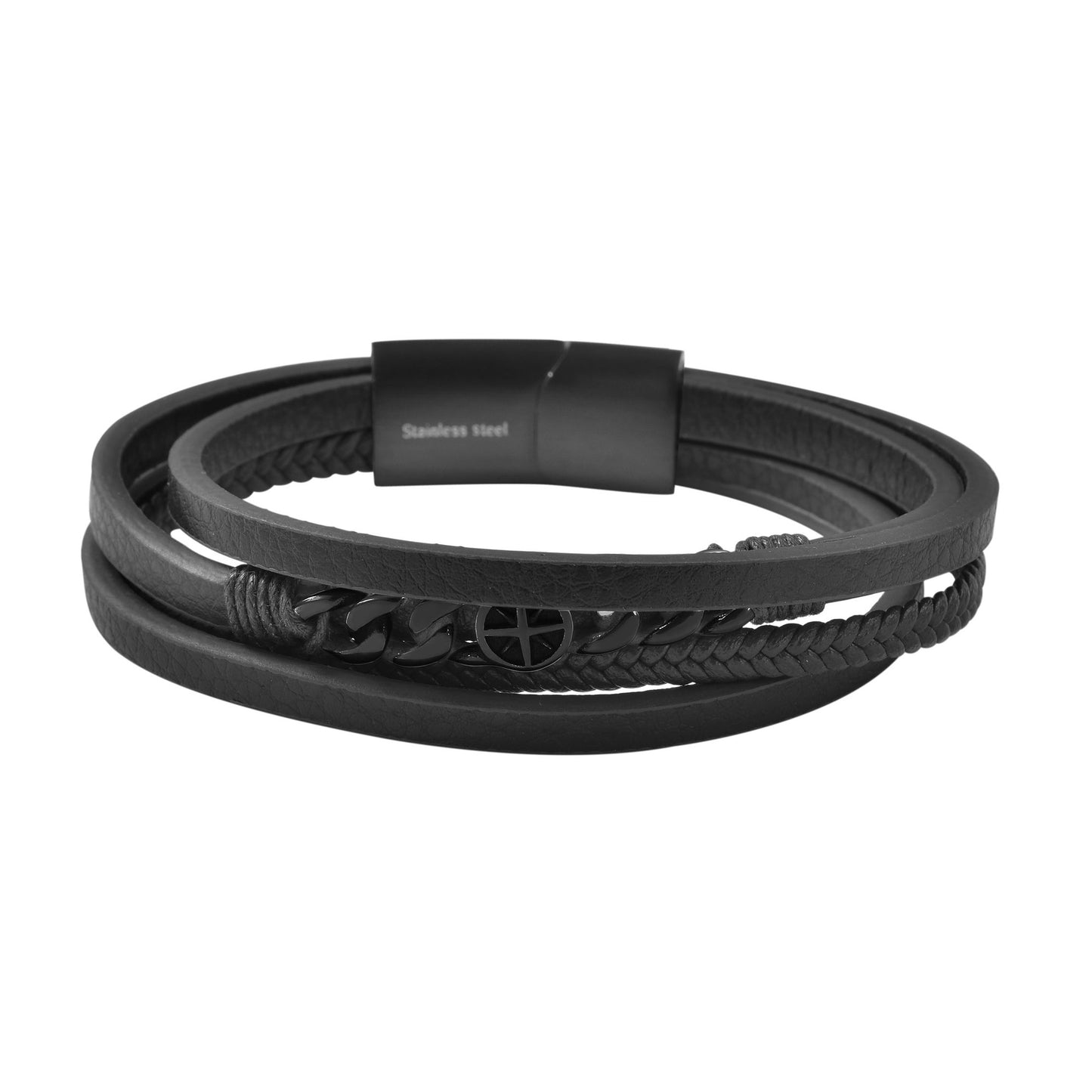 Unisex Armband – Lederarmband aus Leder 19 cm