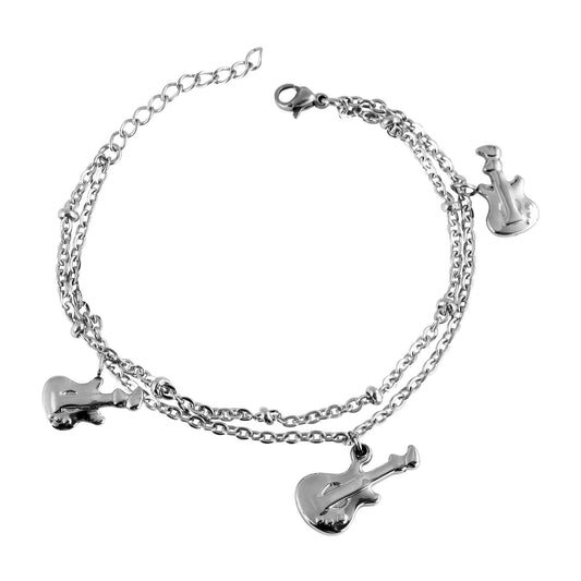 Damen Armband aus Edelstahl 17 cm
