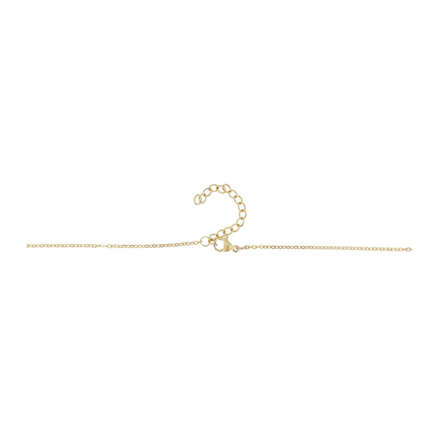Unisex Halskette – Kreuz aus Edelstahl 43 cm