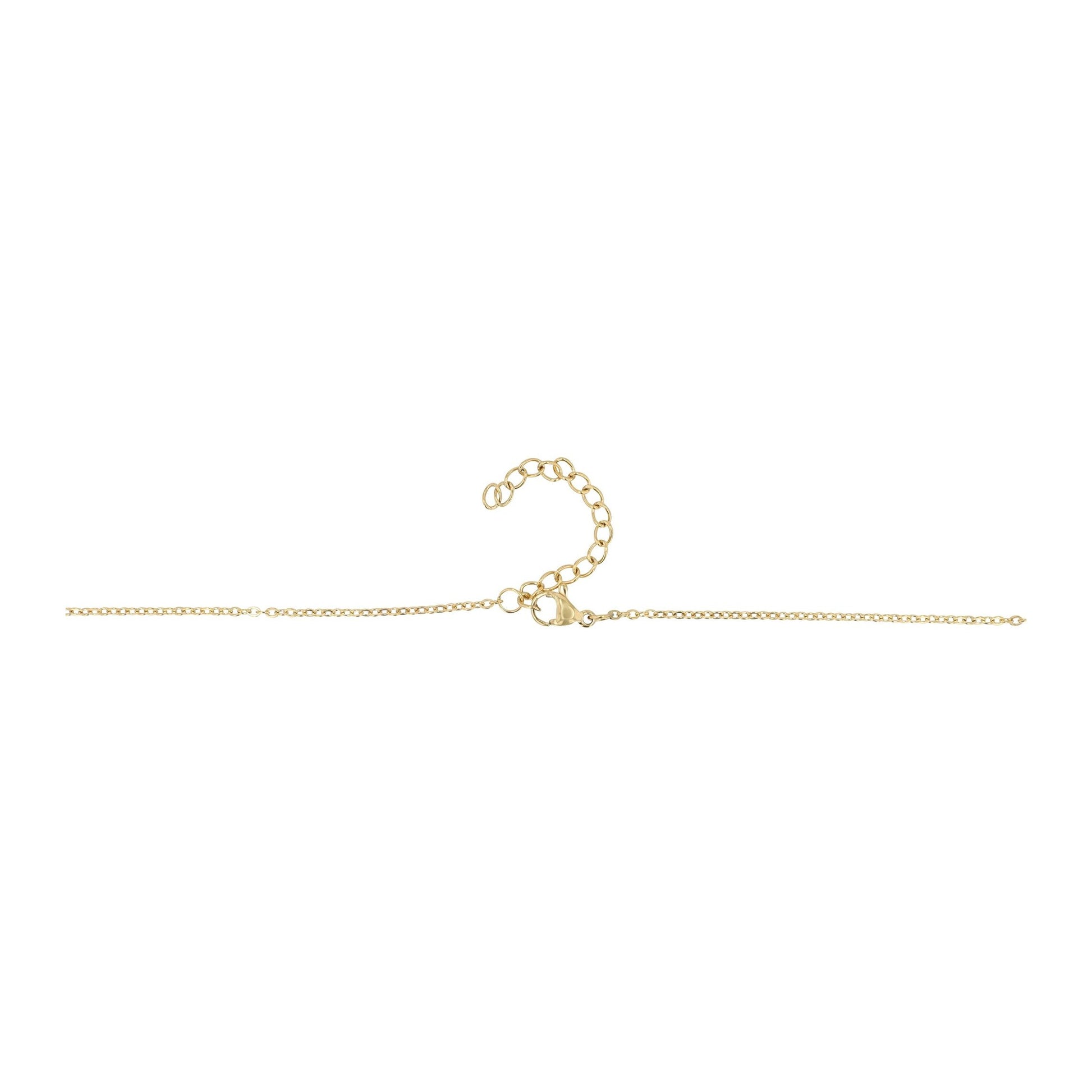 Unisex Halskette – Kreuz aus Edelstahl 43 cm