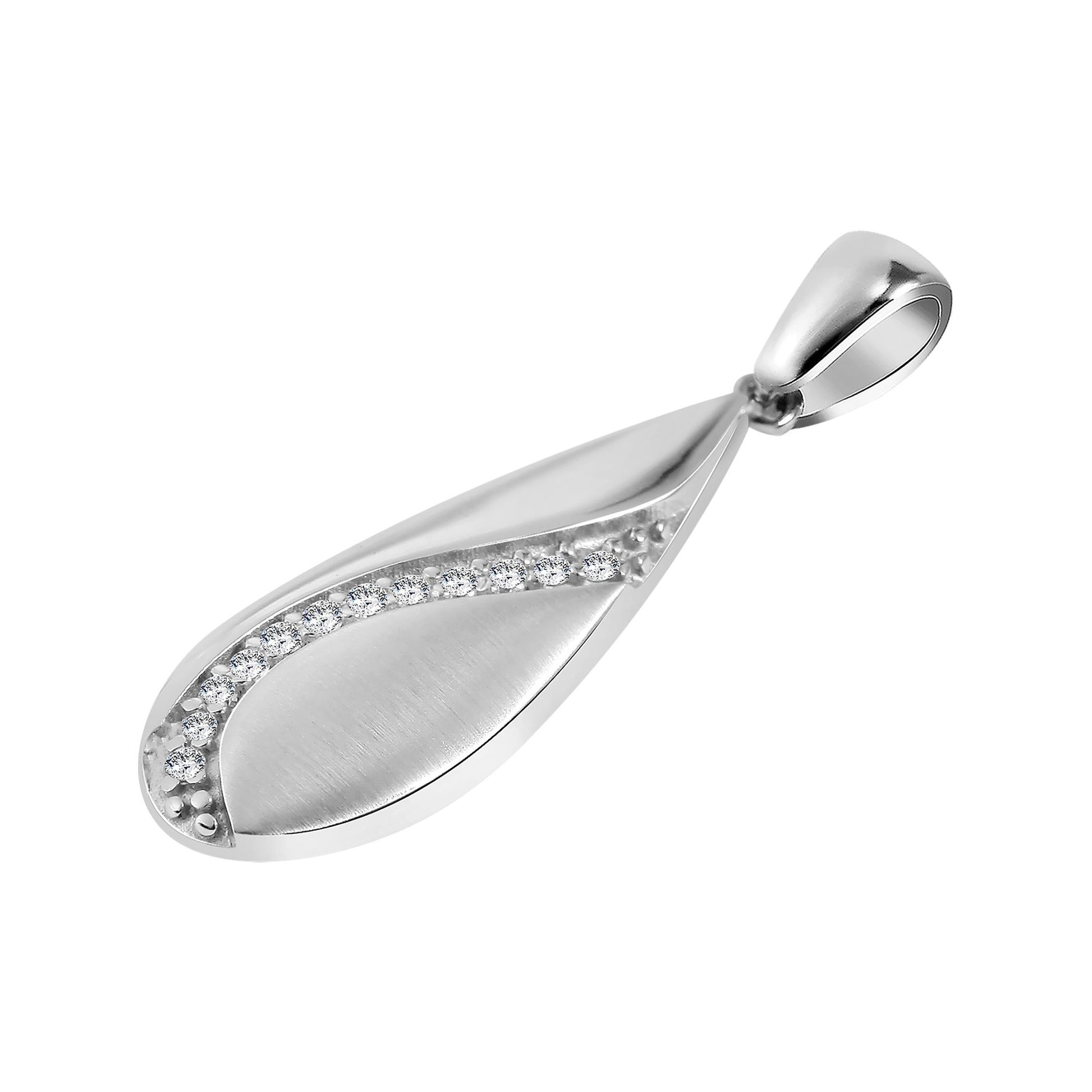 Damen Anhänger aus 925 Silber mit Zirkonia