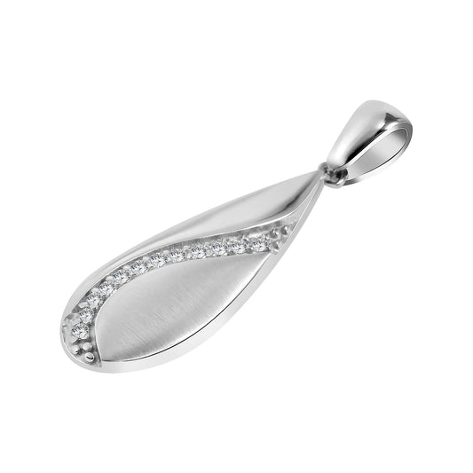 Damen Anhänger aus 925 Silber mit Zirkonia