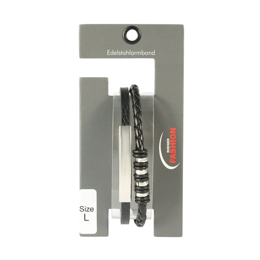 Herren Armband – Lederarmband aus Leder 19 cm