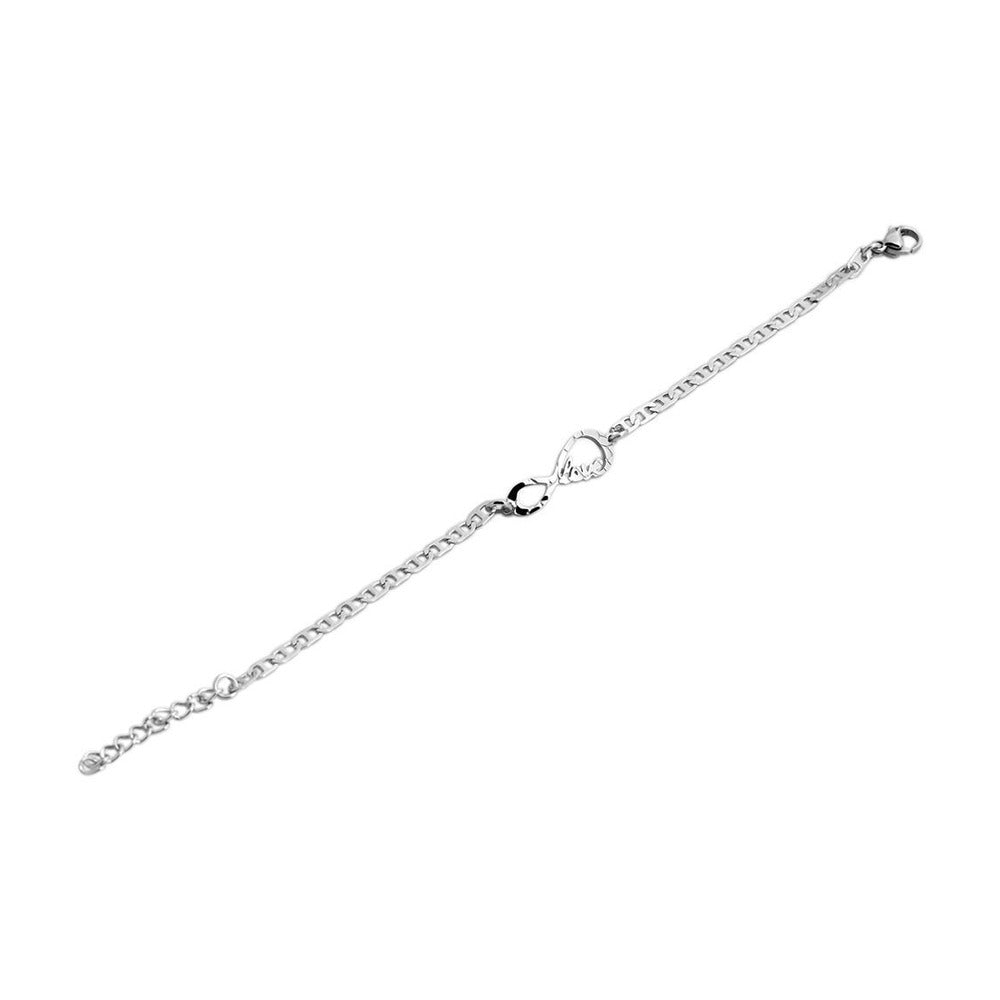 Damen Armband aus Edelstahl 18 cm