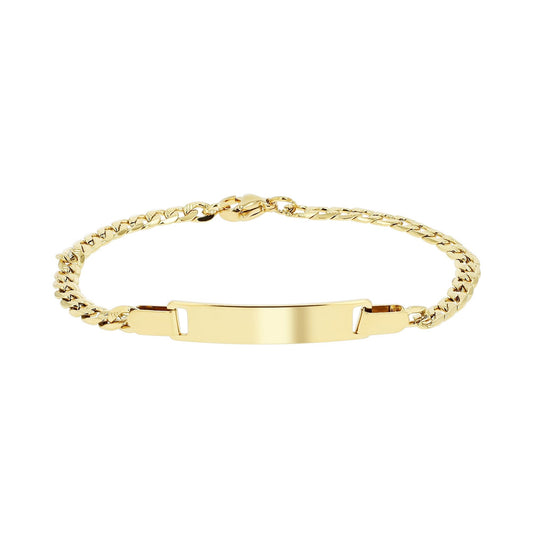 Damen Armband – Panzerarmband aus Edelstahl 18 cm