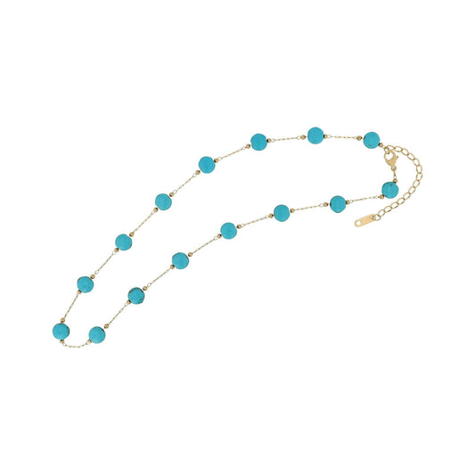 Damen Halskette aus Edelstahl 40+5