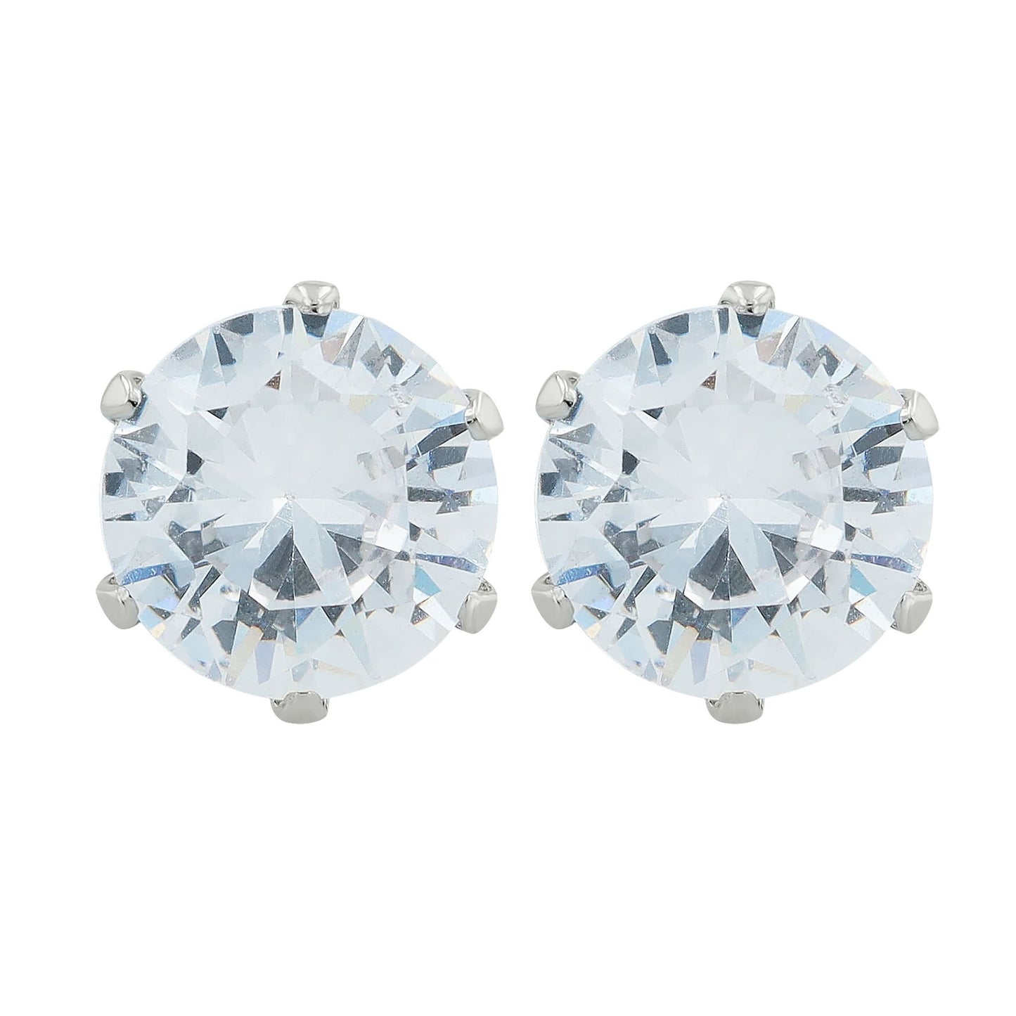 Damen Ohrringe – Ohrstecker aus Edelstahl mit Zirkonia