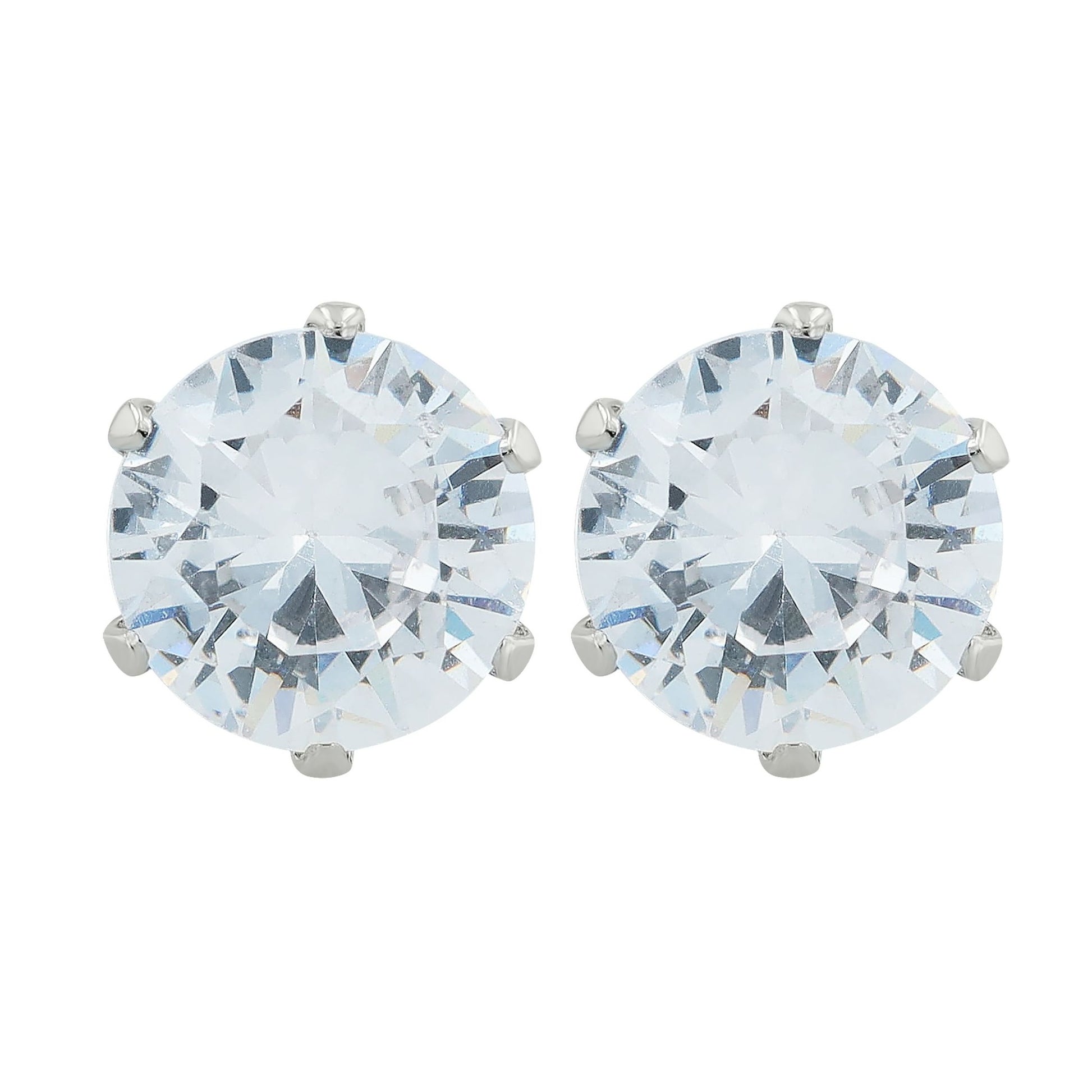 Damen Ohrringe – Ohrstecker aus Edelstahl mit Zirkonia