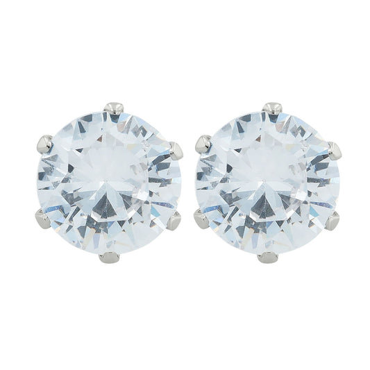 Damen Ohrringe – Ohrstecker aus Edelstahl mit Zirkonia