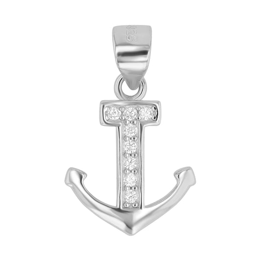 Damen Anhänger aus 925 Silber mit Zirkonia