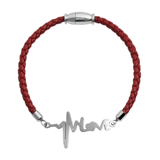 Damen Armband – Armreif aus Leder 17 cm