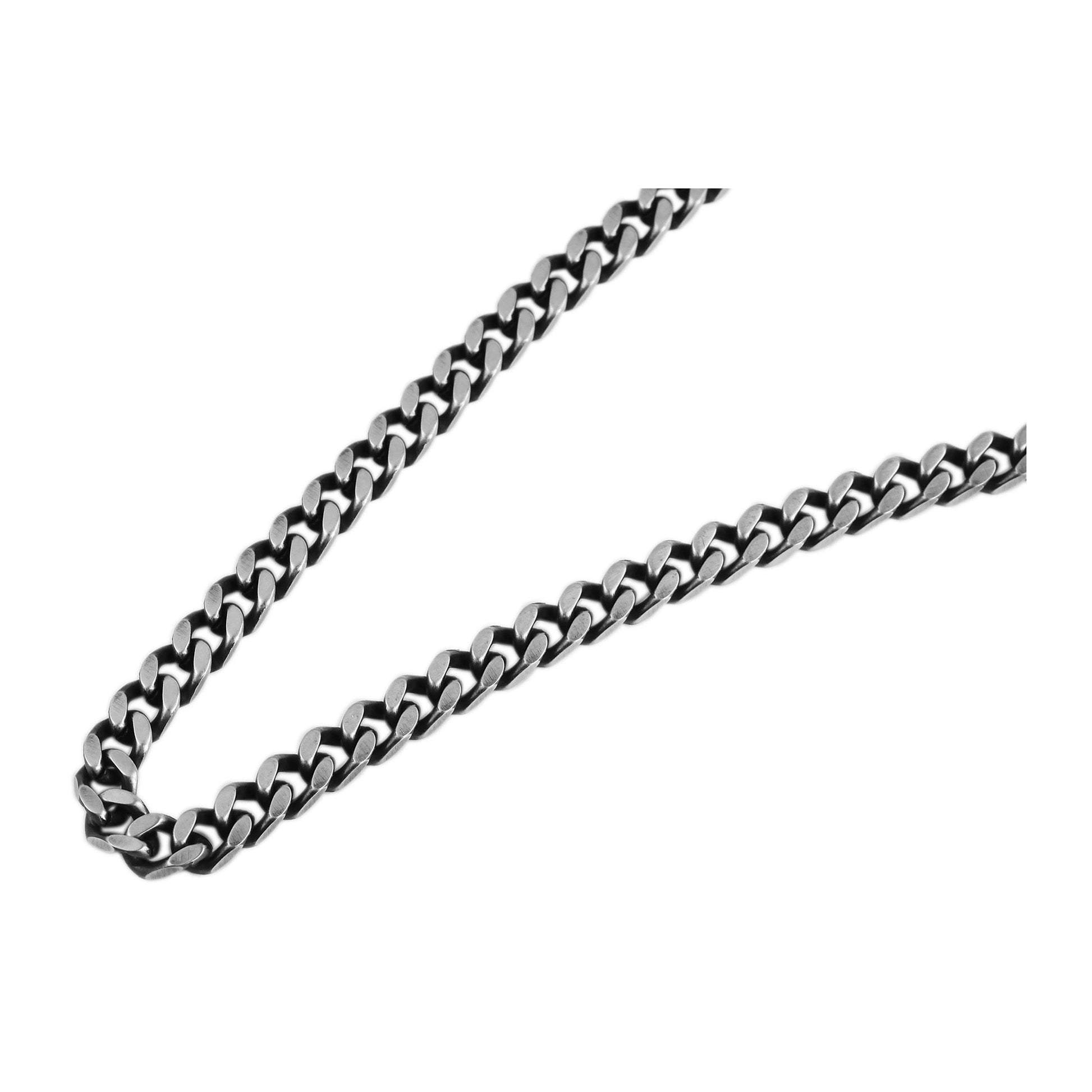 Unisex Halskette aus Edelstahl 43 cm