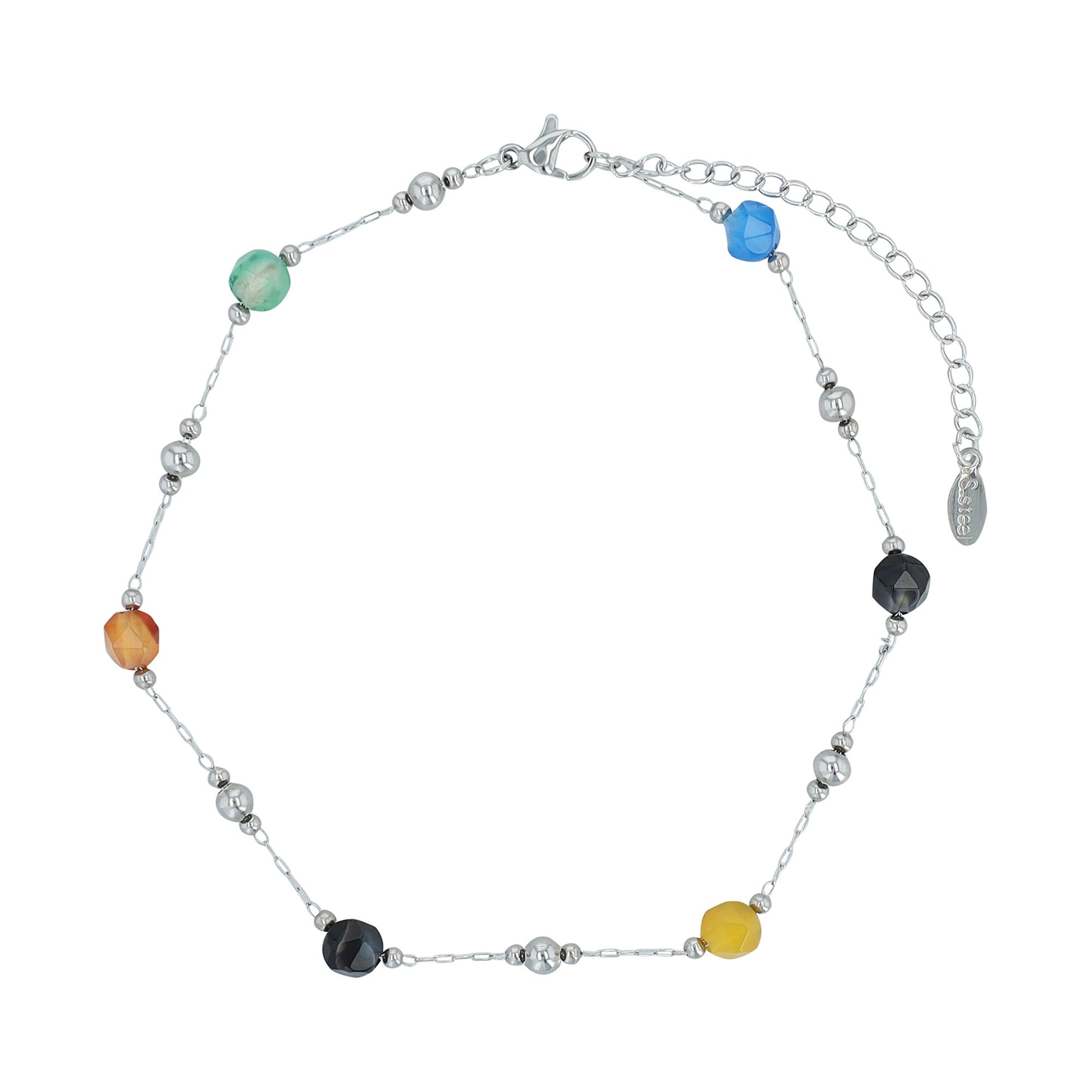 Damen Anhänger aus Edelstahl mit Perle