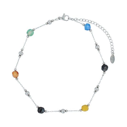 Damen Anhänger aus Edelstahl mit Perle