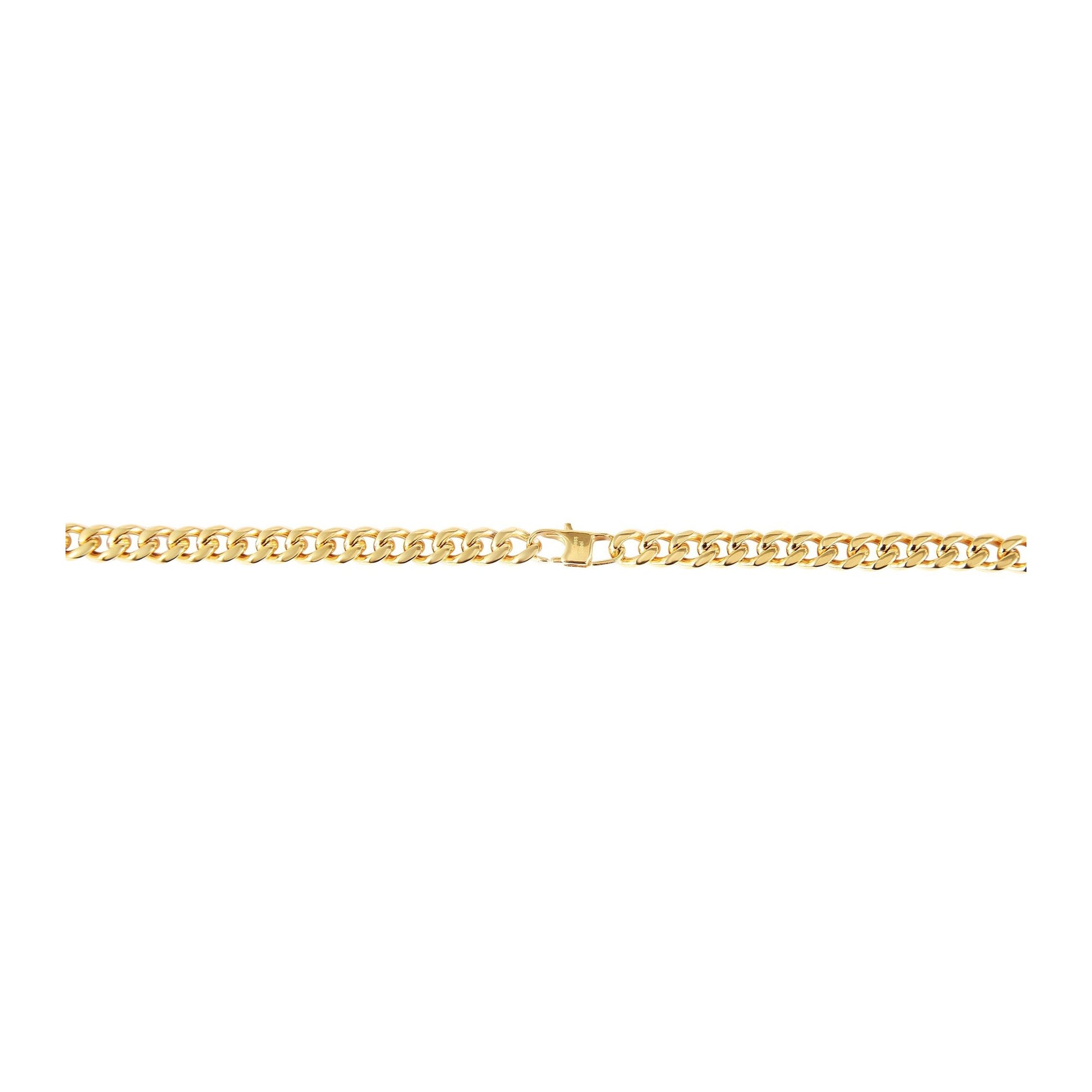 Unisex Halskette – Panzerkette aus Edelstahl 50 cm
