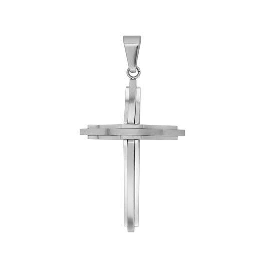 Herren Anhänger – Kreuz Kreuzanhänger aus Edelstahl