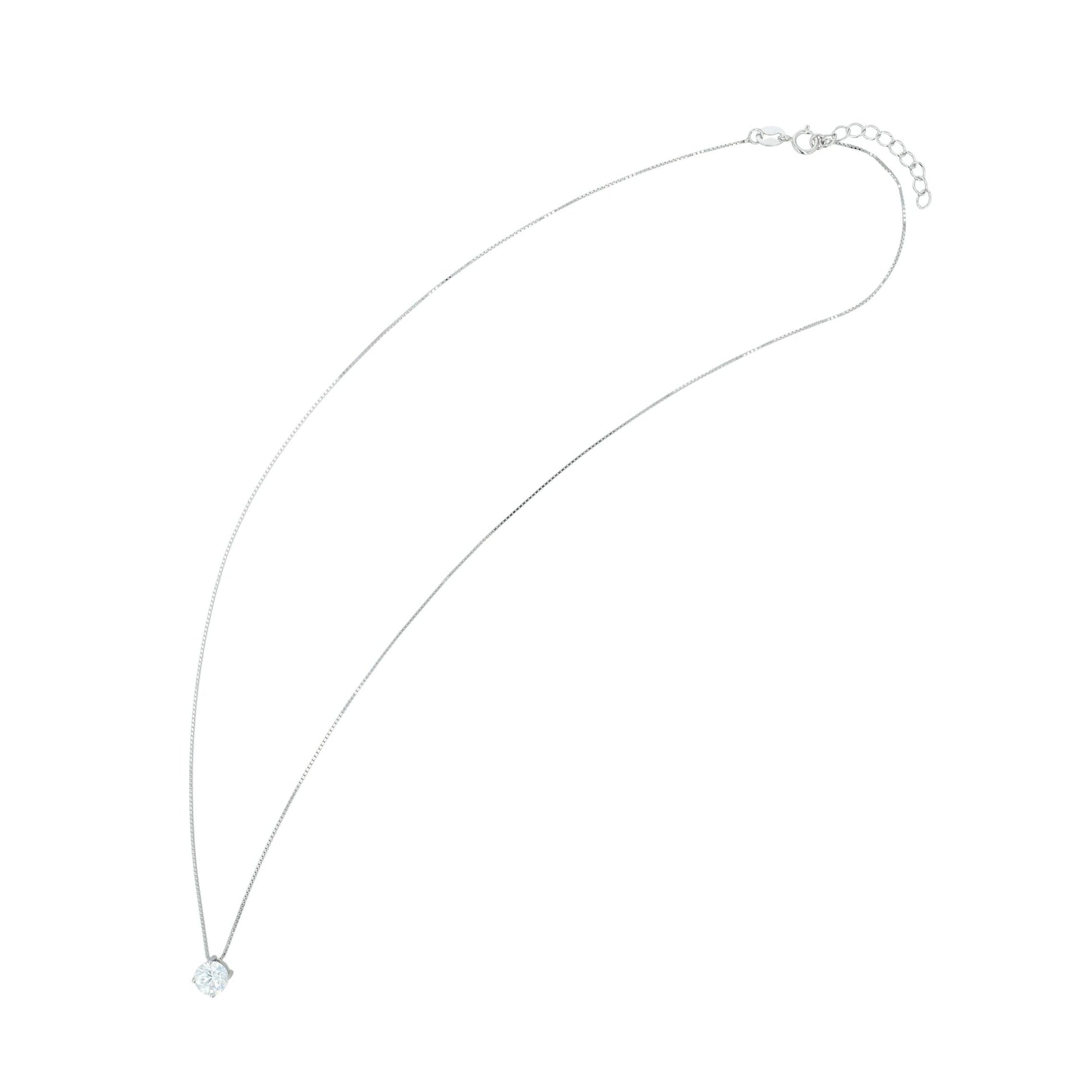 Damen Halskette mit Anhänger – aus 925 Silber