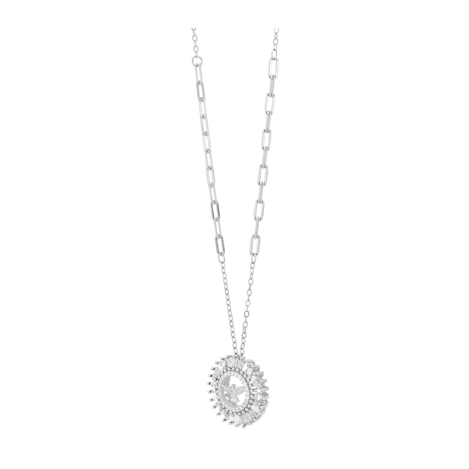 Damen Anhänger aus 925 Silber mit Zirkonia