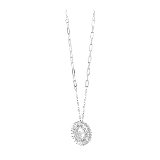 Damen Anhänger aus 925 Silber mit Zirkonia