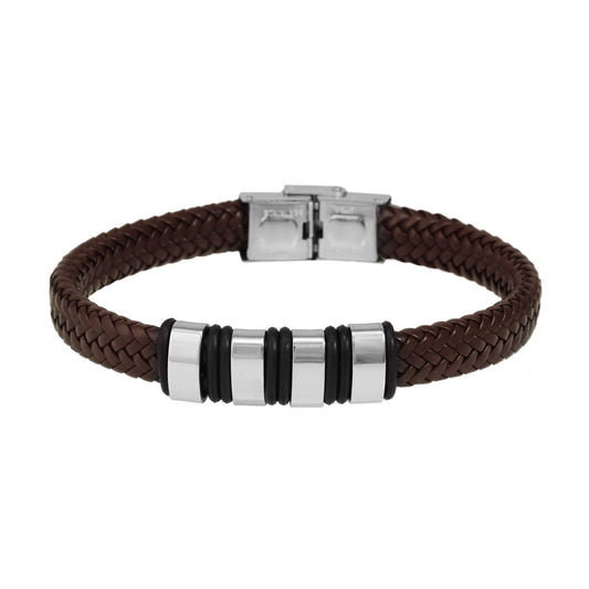 Unisex Armband aus Leder 21 cm