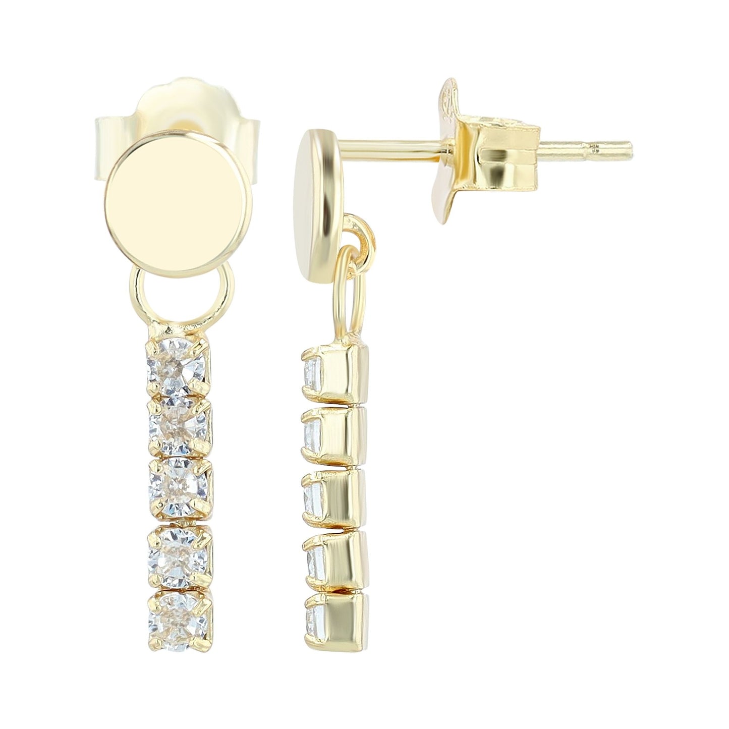 Damen Anhänger aus 925 Silber mit Zirkonia